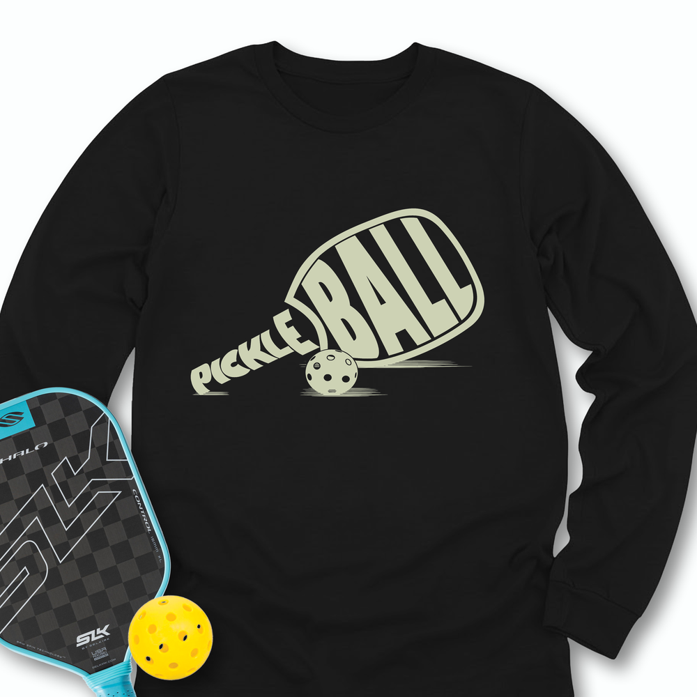 Pickleball Text Long Sleeve - Picklechillz