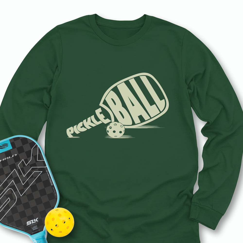 Pickleball Text Long Sleeve - Picklechillz
