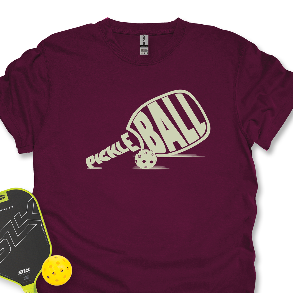 Pickleball Text Unisex T-Shirt - Picklechillz