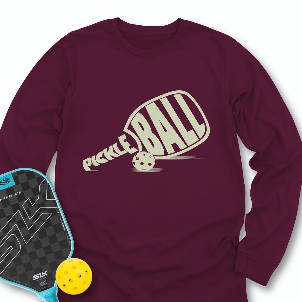 Pickleball Text Long Sleeve - Picklechillz