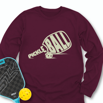 Pickleball Text Long Sleeve - Picklechillz
