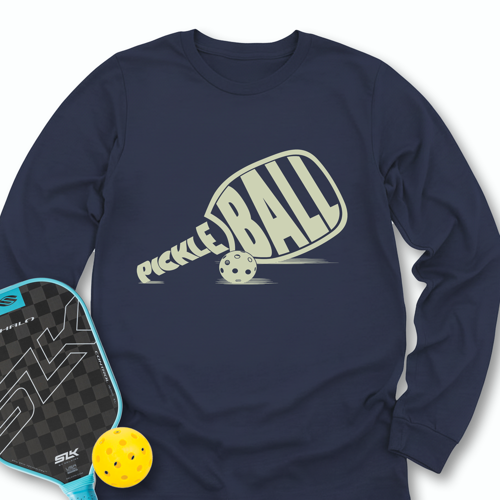 Pickleball Text Long Sleeve - Picklechillz