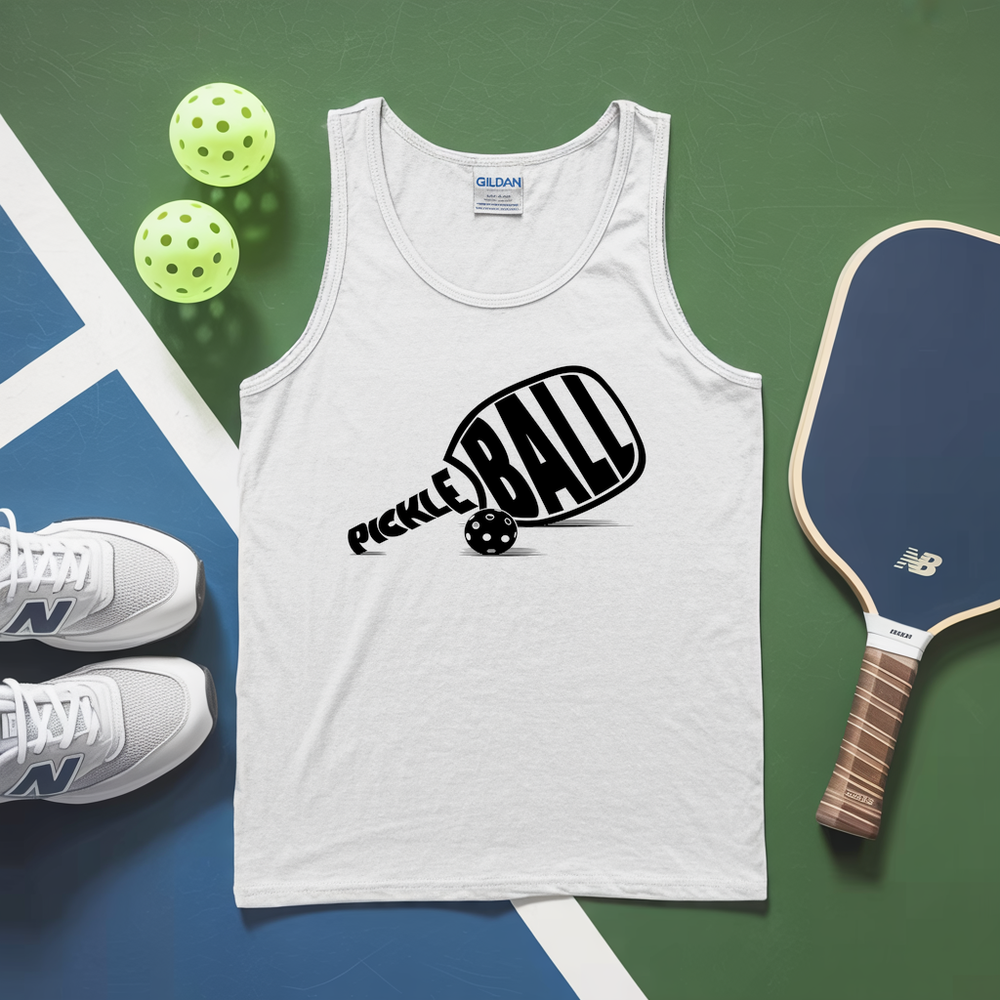 Pickleball Text Tank Top - Picklechillz