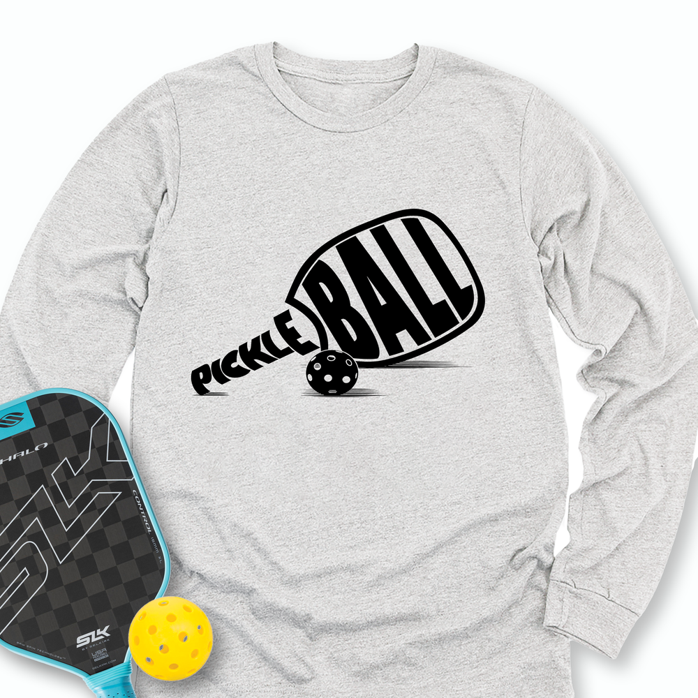 Pickleball Text Long Sleeve - Picklechillz