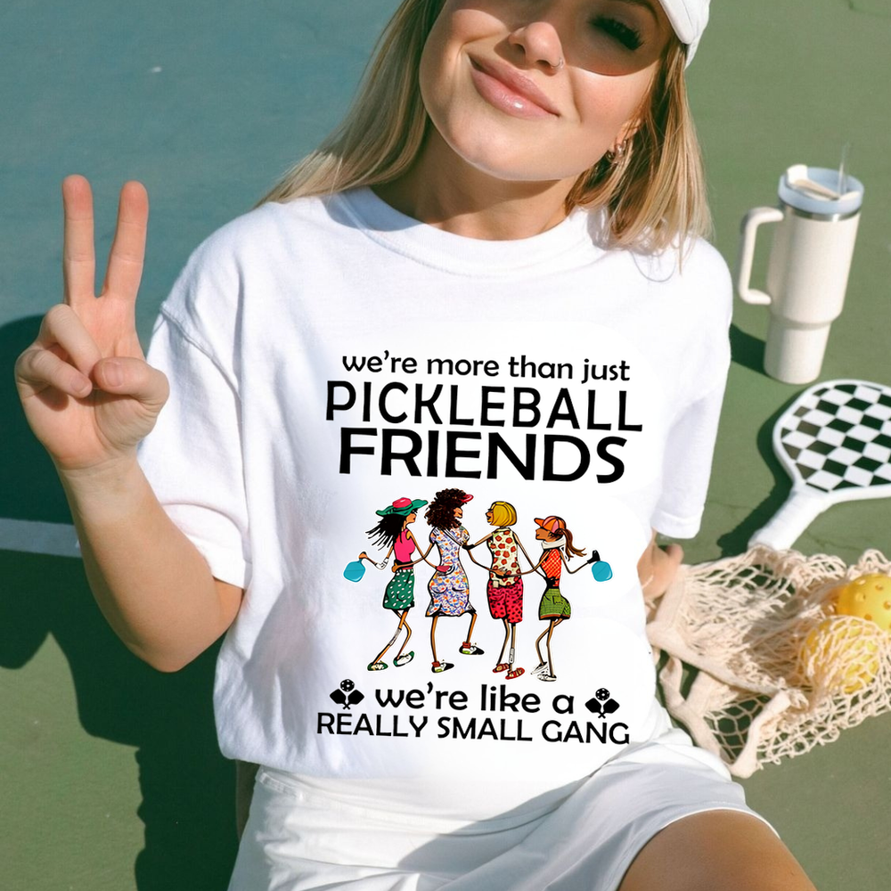 Funny Pickleball Friends Pickleball Gang Unisex T-Shirt - Picklechillz