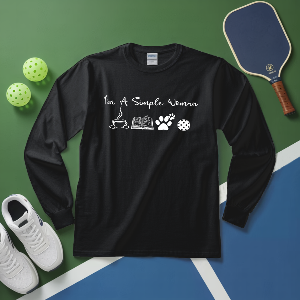Pickleball Woman Long Sleeve - Picklechillz