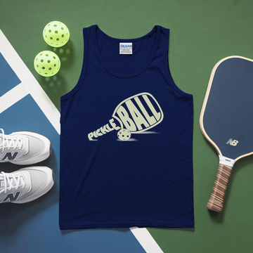 Pickleball Text Tank Top - Picklechillz