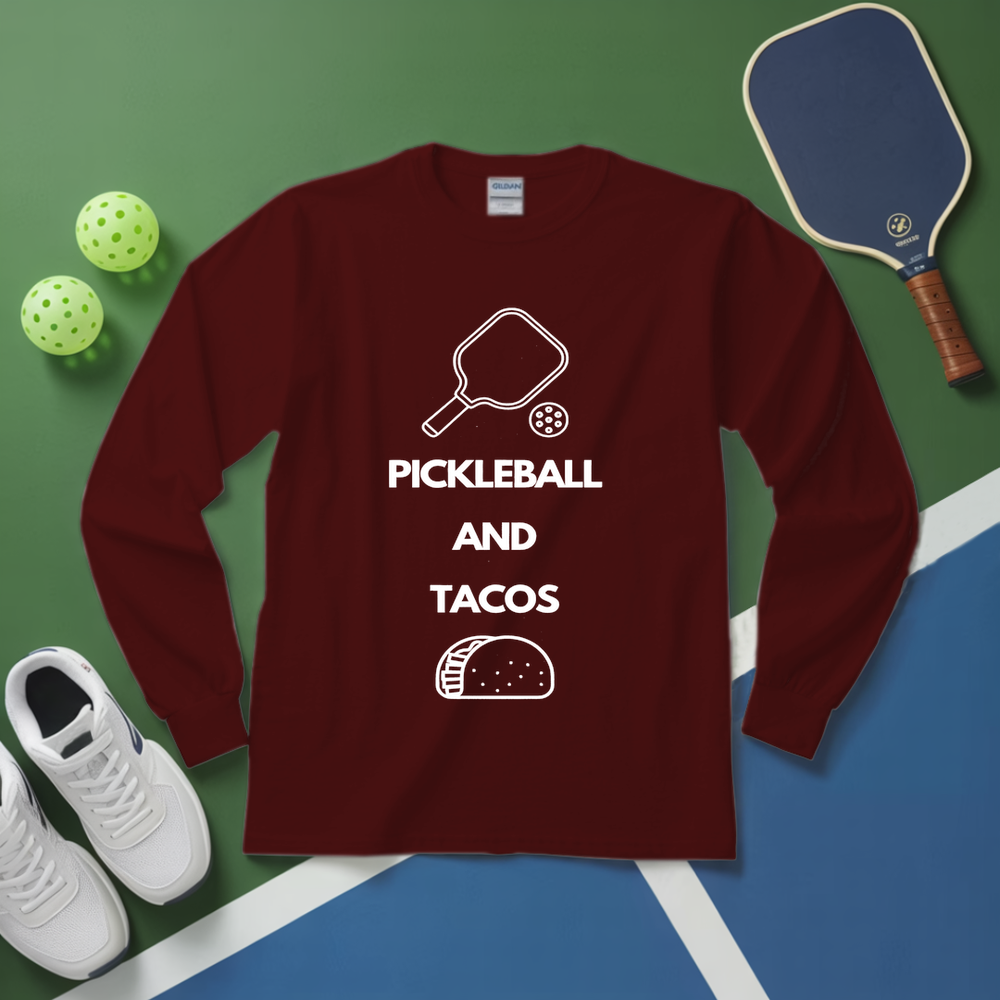 Pickleball and Tacos Long Sleeve - Picklechillz