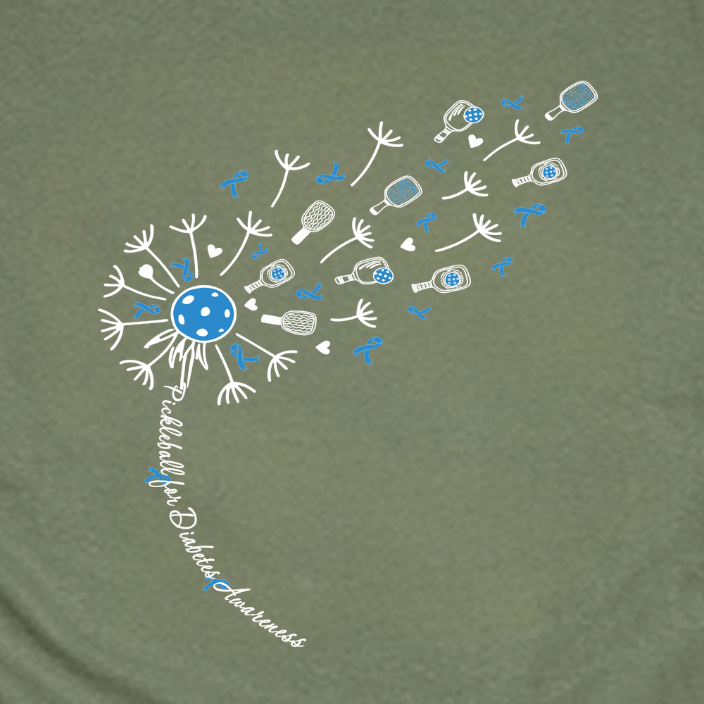 Pickleball For Diabetes Awareness Unisex T-Shirt - Picklechillz