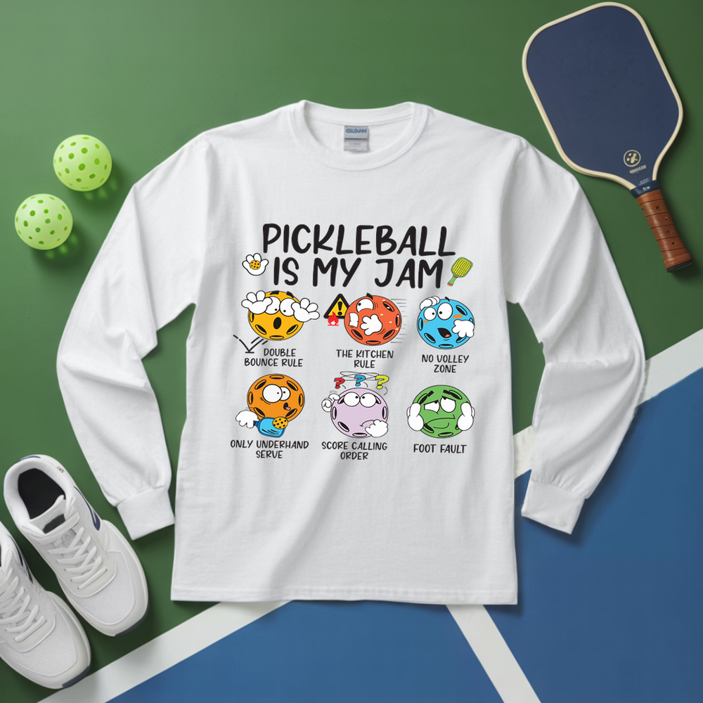 Pickleball is My Jam 2 Long Sleeve - Picklechillz