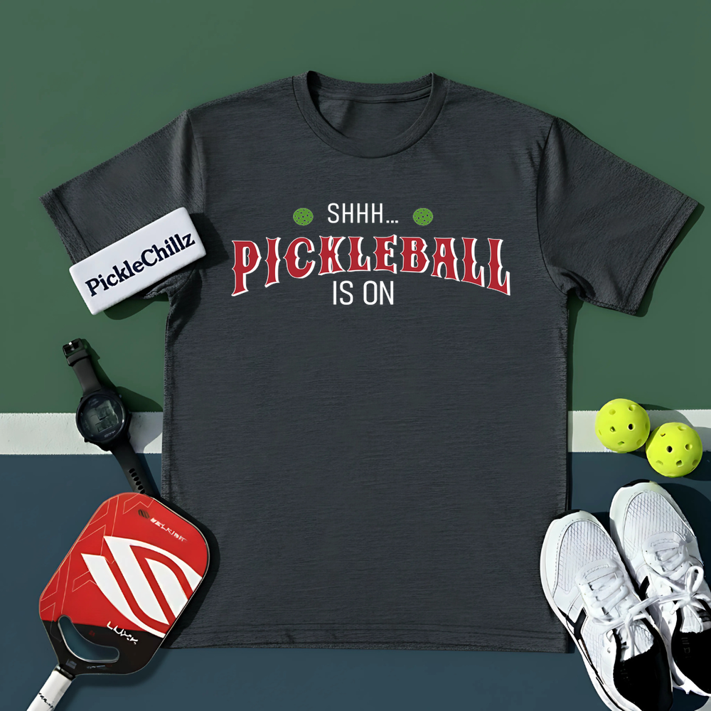Shhh… Pickleball Is On Unisex T-Shirt - Picklechillz