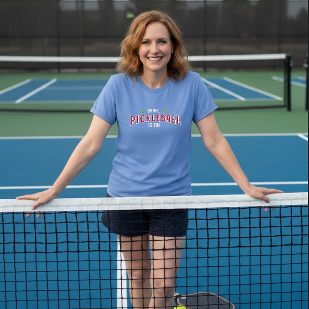 Shhh… Pickleball Is On Unisex T-Shirt - Picklechillz