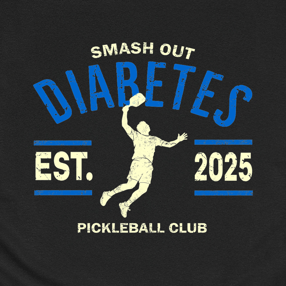 Smash Out Diabetes - Pickleball Club Unisex T-Shirt - Picklechillz