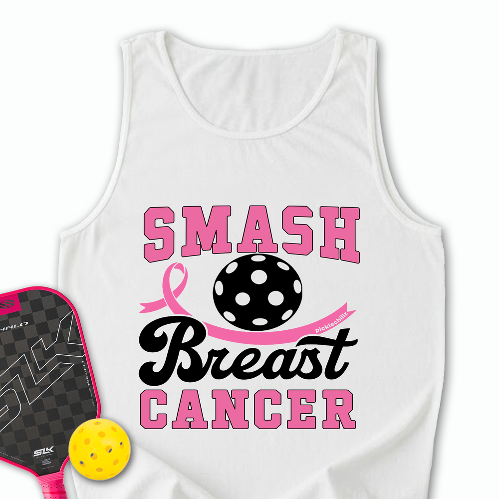 Smash Breast Cancer Tank Top - Picklechillz