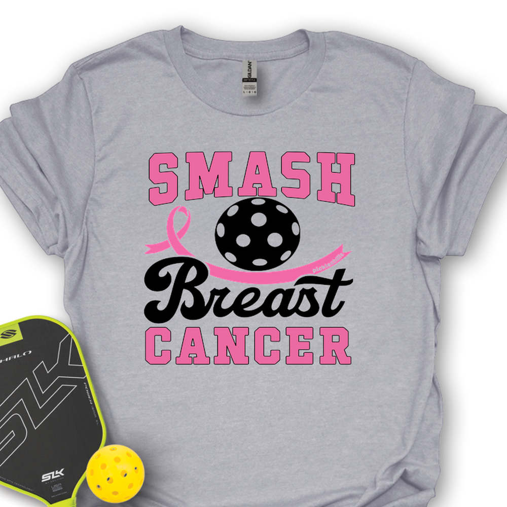 Smash Breast Cancer Unisex T-Shirt - Picklechillz