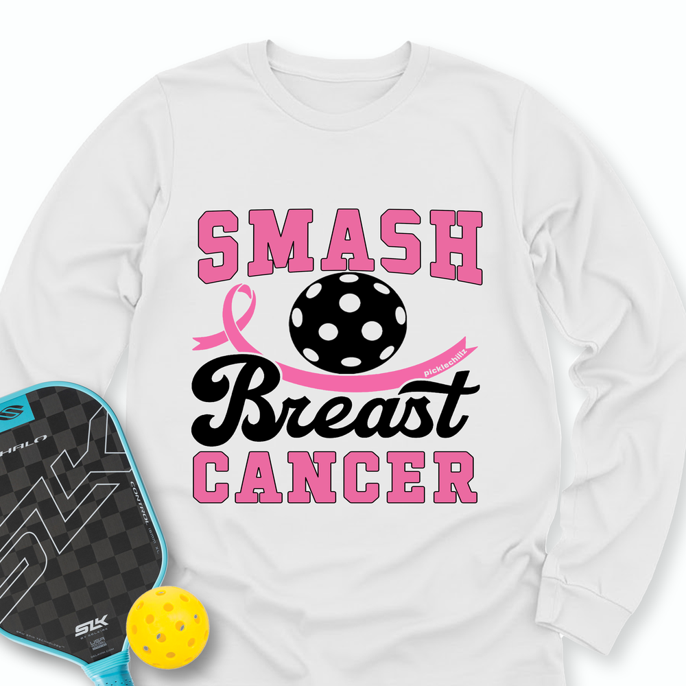 Smash Breast Cancer Long Sleeve - Picklechillz
