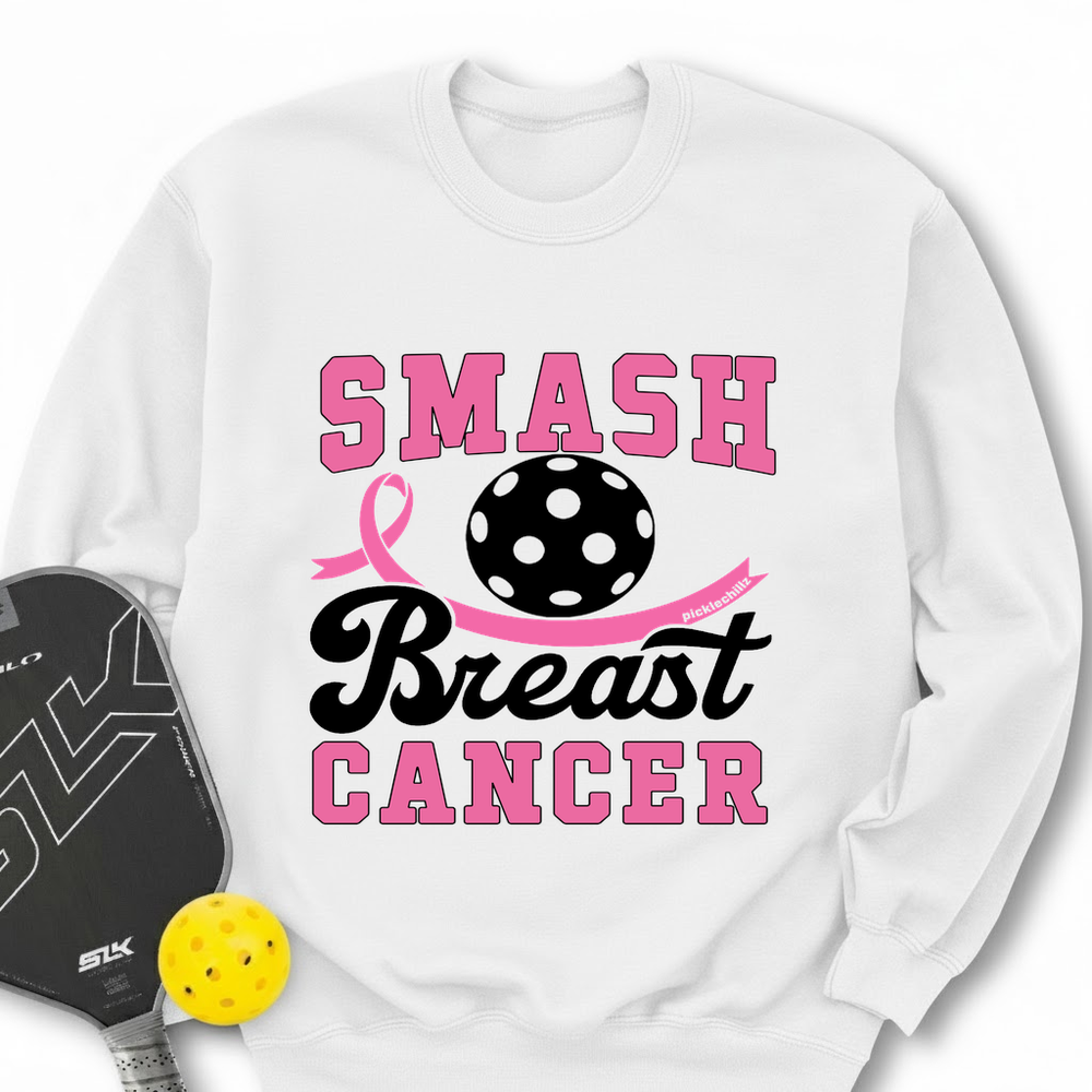 Smash Breast Cancer Sweatshirt - Picklechillz