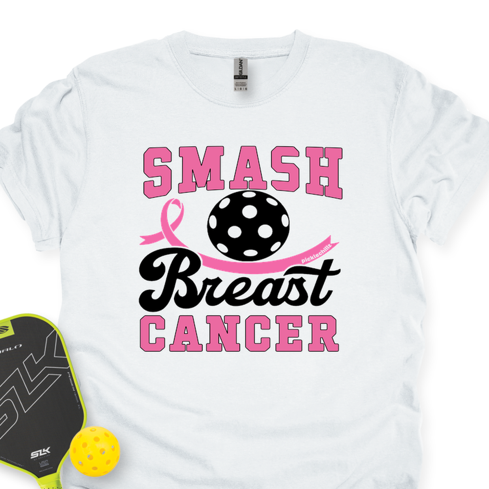 Smash Breast Cancer Unisex T-Shirt - Picklechillz