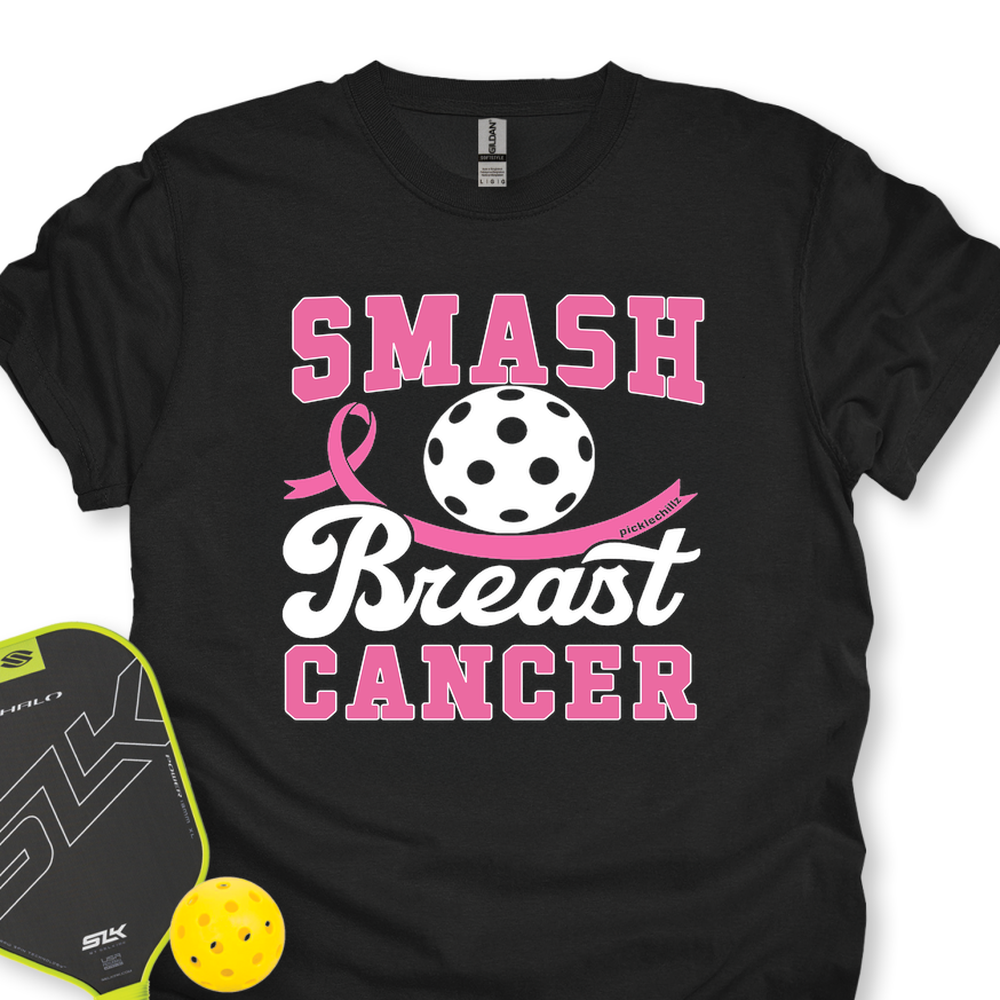 Smash Breast Cancer Unisex T-Shirt - Picklechillz