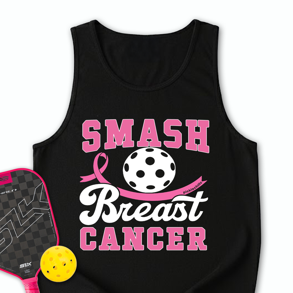 Smash Breast Cancer Tank Top - Picklechillz