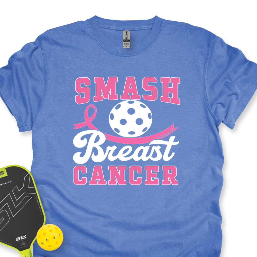 Smash Breast Cancer Unisex T-Shirt - Picklechillz