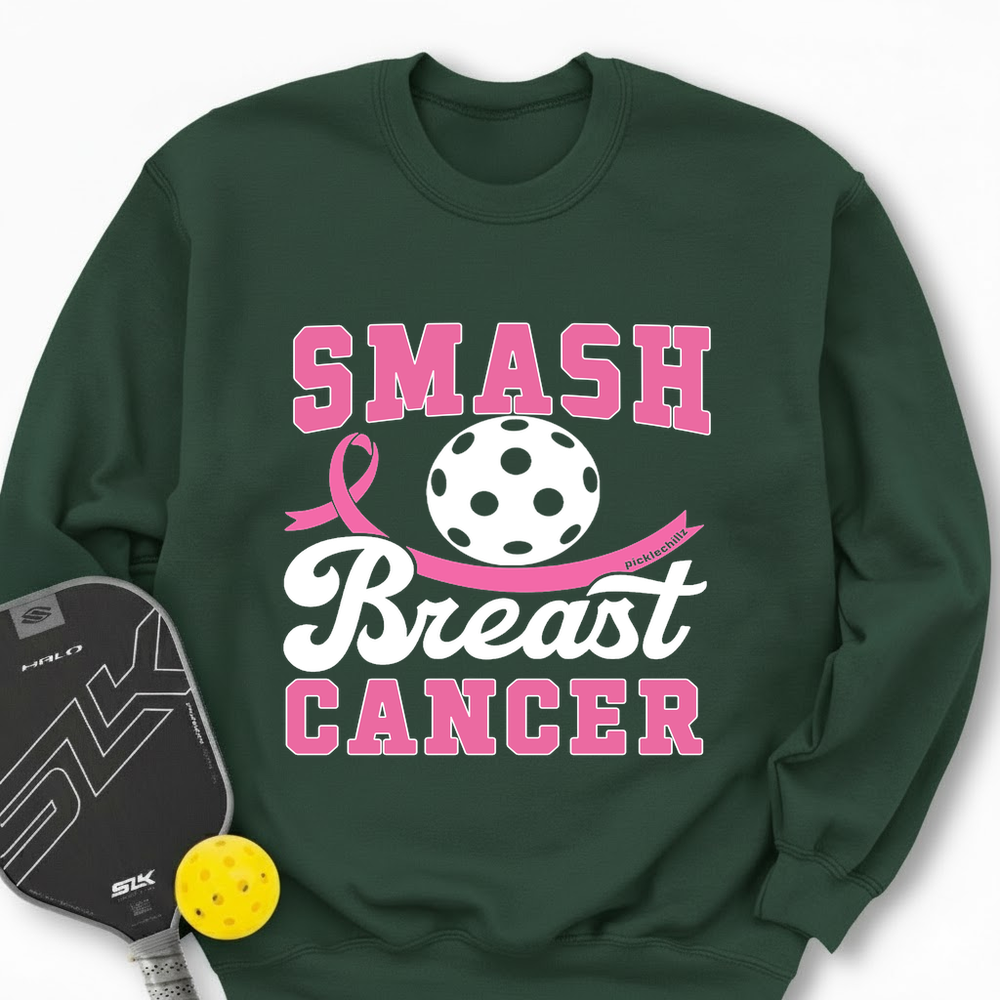 Smash Breast Cancer Sweatshirt - Picklechillz
