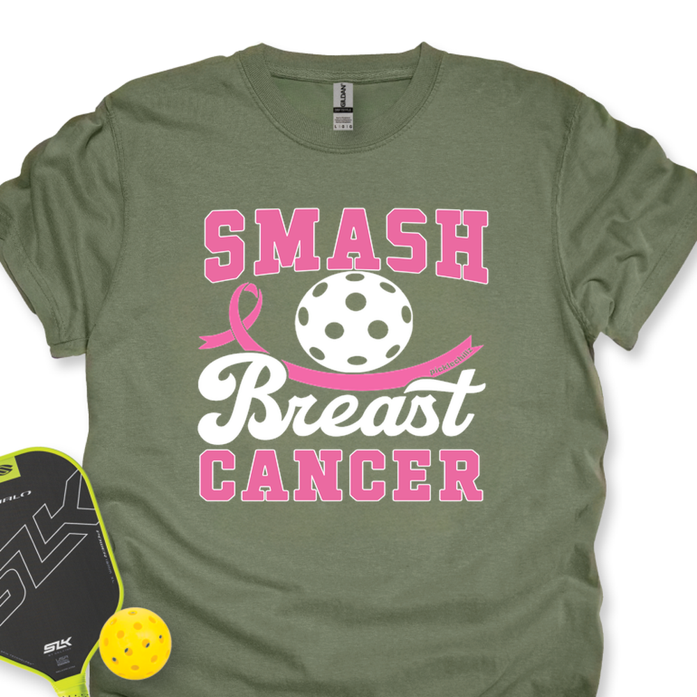 Smash Breast Cancer Unisex T-Shirt - Picklechillz