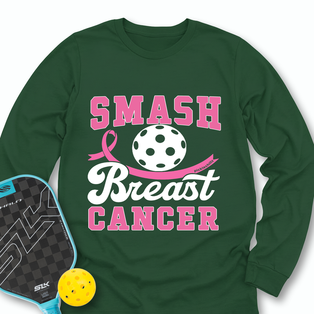 Smash Breast Cancer Long Sleeve - Picklechillz