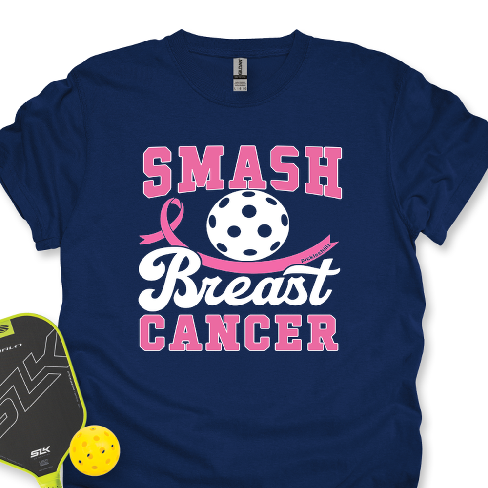 Smash Breast Cancer Unisex T-Shirt - Picklechillz