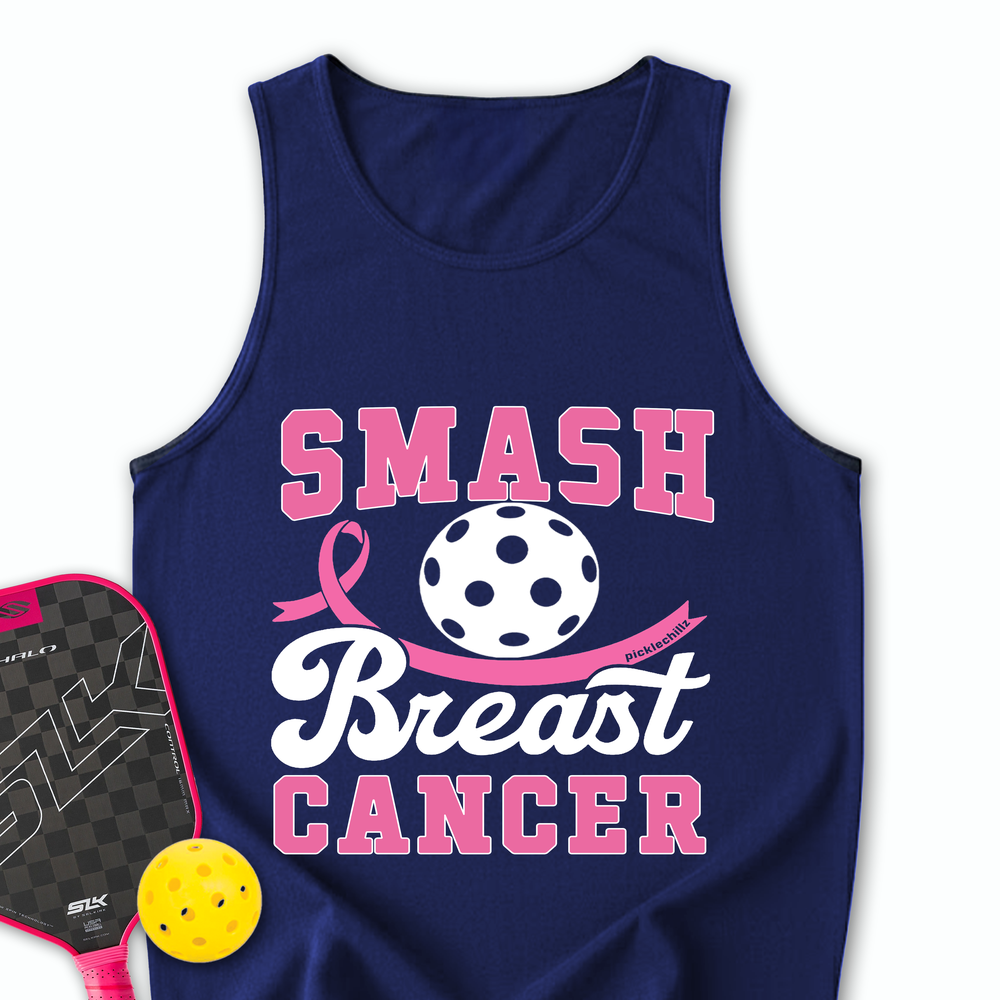 Smash Breast Cancer Tank Top - Picklechillz