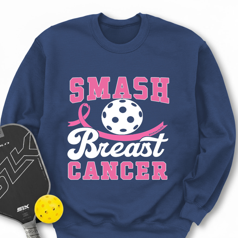 Smash Breast Cancer Sweatshirt - Picklechillz