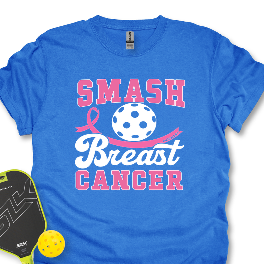 Smash Breast Cancer Unisex T-Shirt - Picklechillz