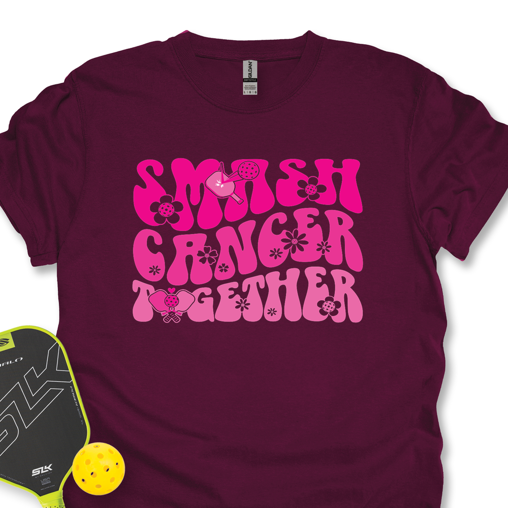 Smash Cancer Together Unisex T-Shirt - Picklechillz