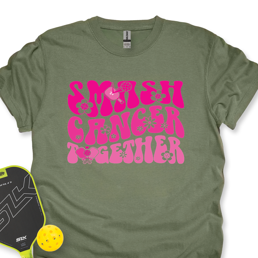 Smash Cancer Together Unisex T-Shirt - Picklechillz