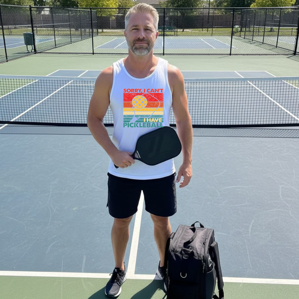 Sorry, I Can’t. I Have Pickleball. Tank Top - Picklechillz