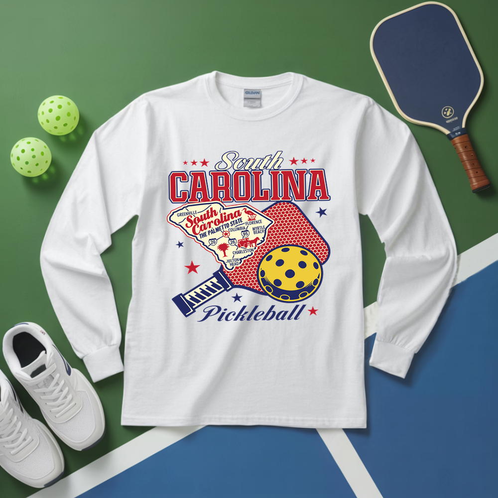 South Carolina Pickleball Long Sleeve - Picklechillz