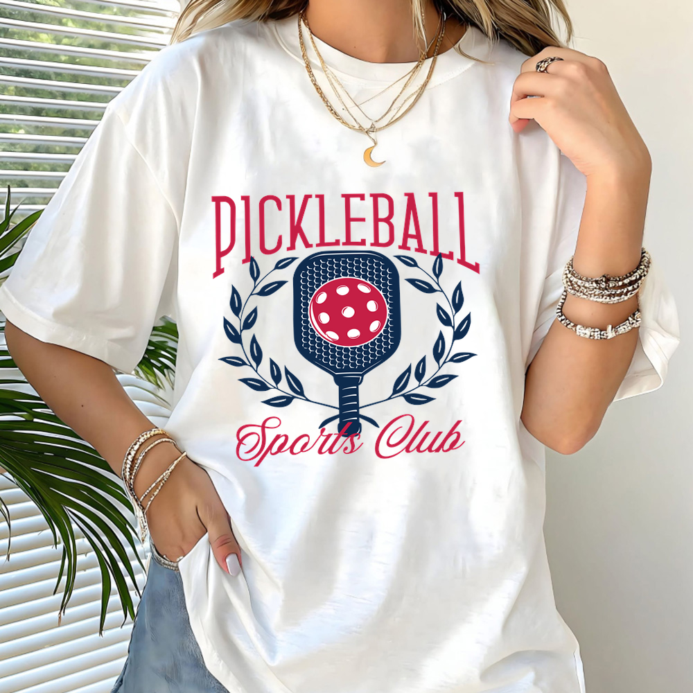 Pickleball Sports Club Graphic Unisex T-Shirt - Picklechillz