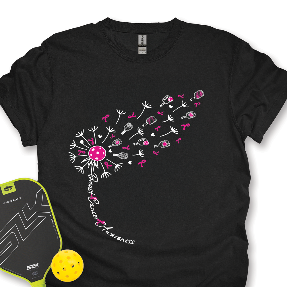 Sunflower Pickleball Breast Cancer Unisex T-Shirt - Picklechillz