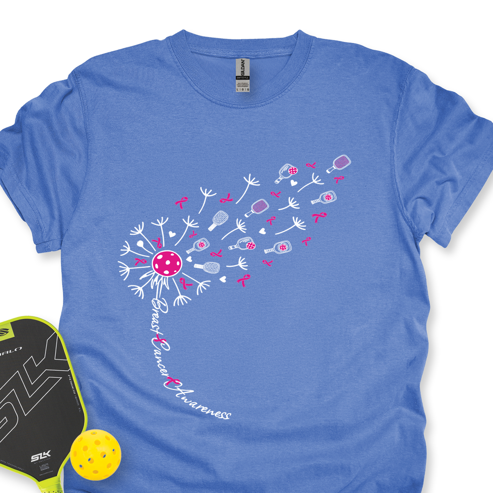 Sunflower Pickleball Breast Cancer Unisex T-Shirt - Picklechillz
