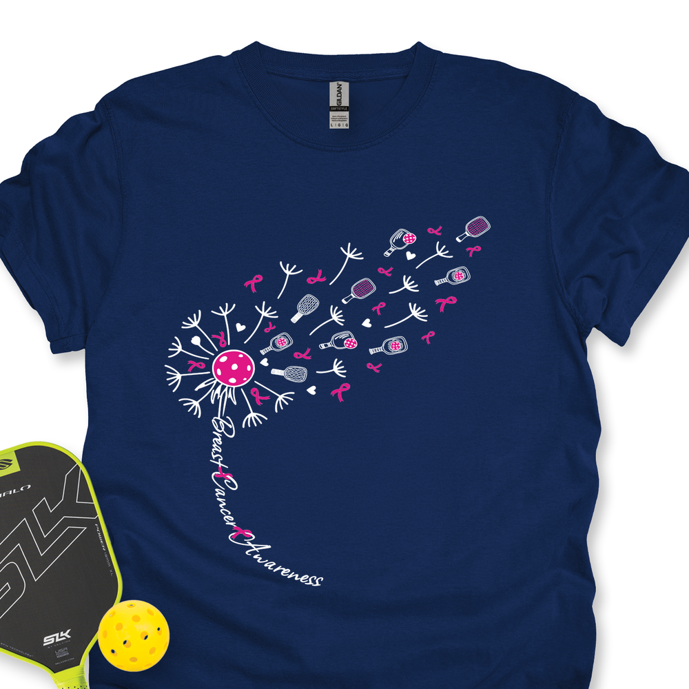 Sunflower Pickleball Breast Cancer Unisex T-Shirt - Picklechillz
