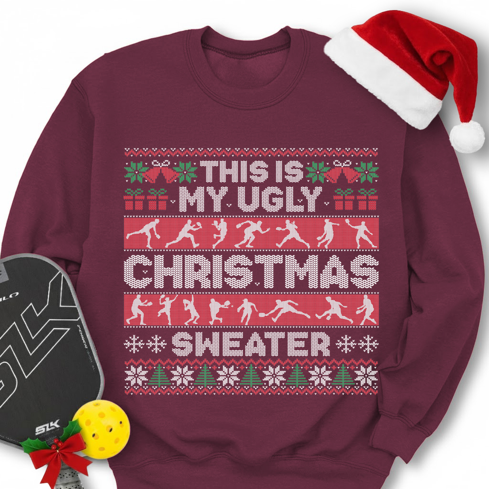 This Is My Ugly Christmas Sweater Sweatshirt - Picklechillz