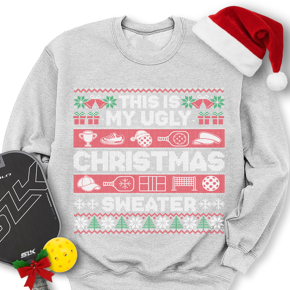 This Is My Ugly Christmas Sweater Sweatshirt - Picklechillz