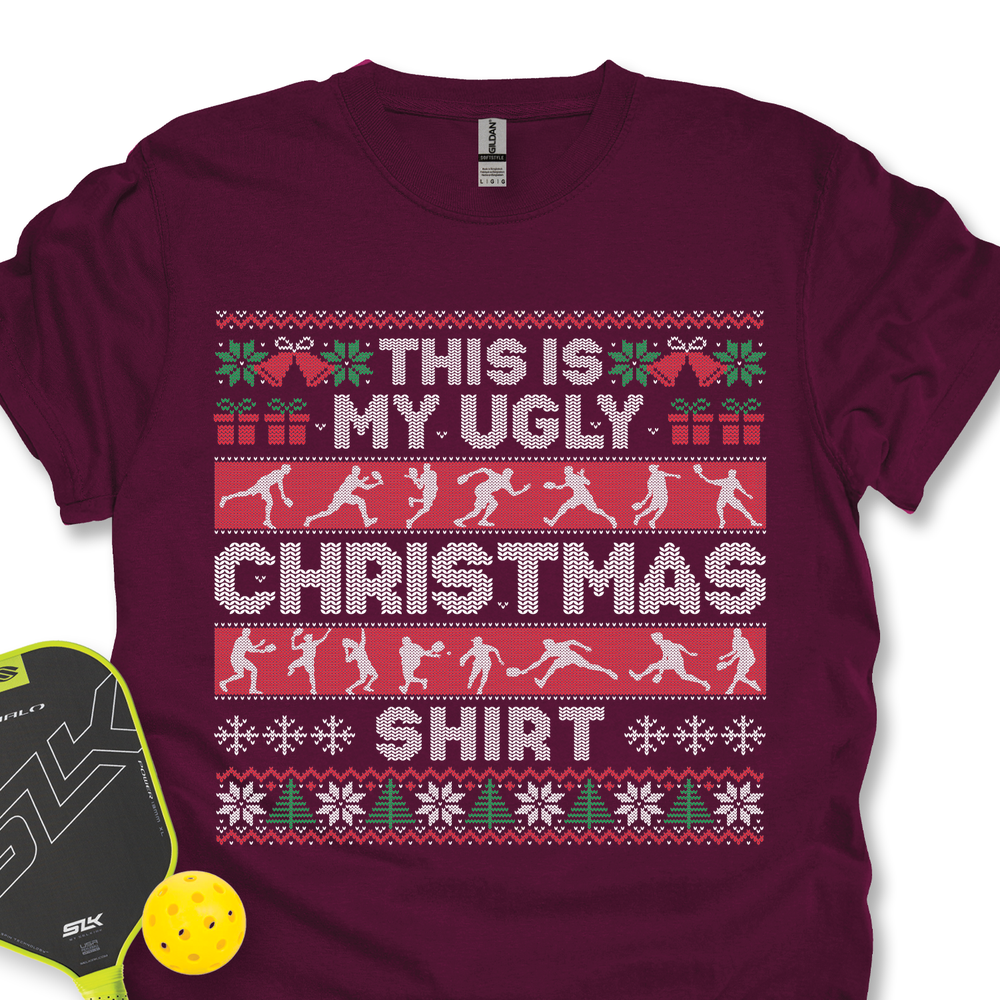 This Is My Ugly Christmas Sweater Unisex T-Shirt - Picklechillz