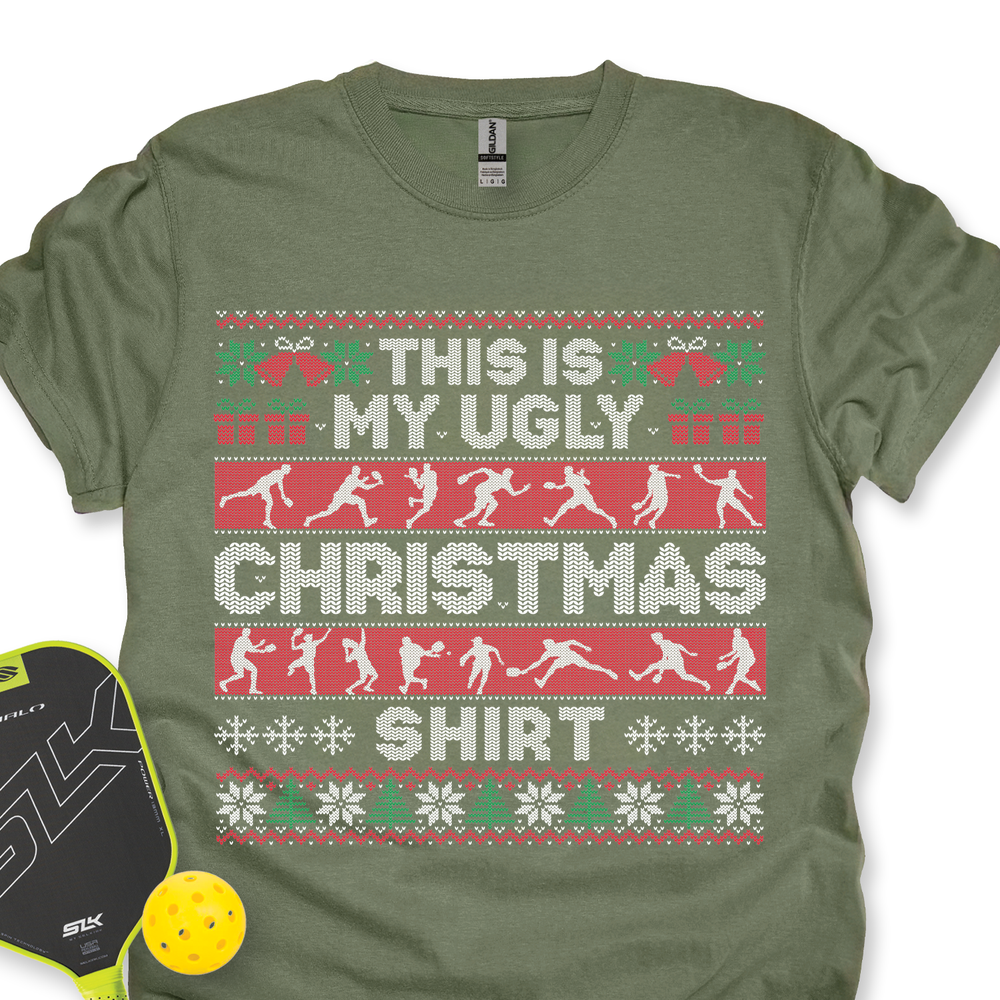 This Is My Ugly Christmas Sweater Unisex T-Shirt - Picklechillz