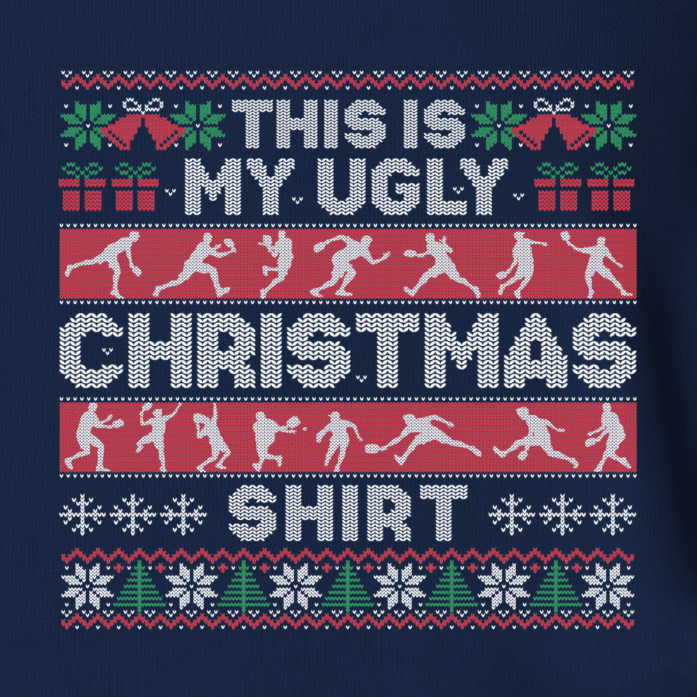 This Is My Ugly Christmas Sweater Unisex T-Shirt - Picklechillz