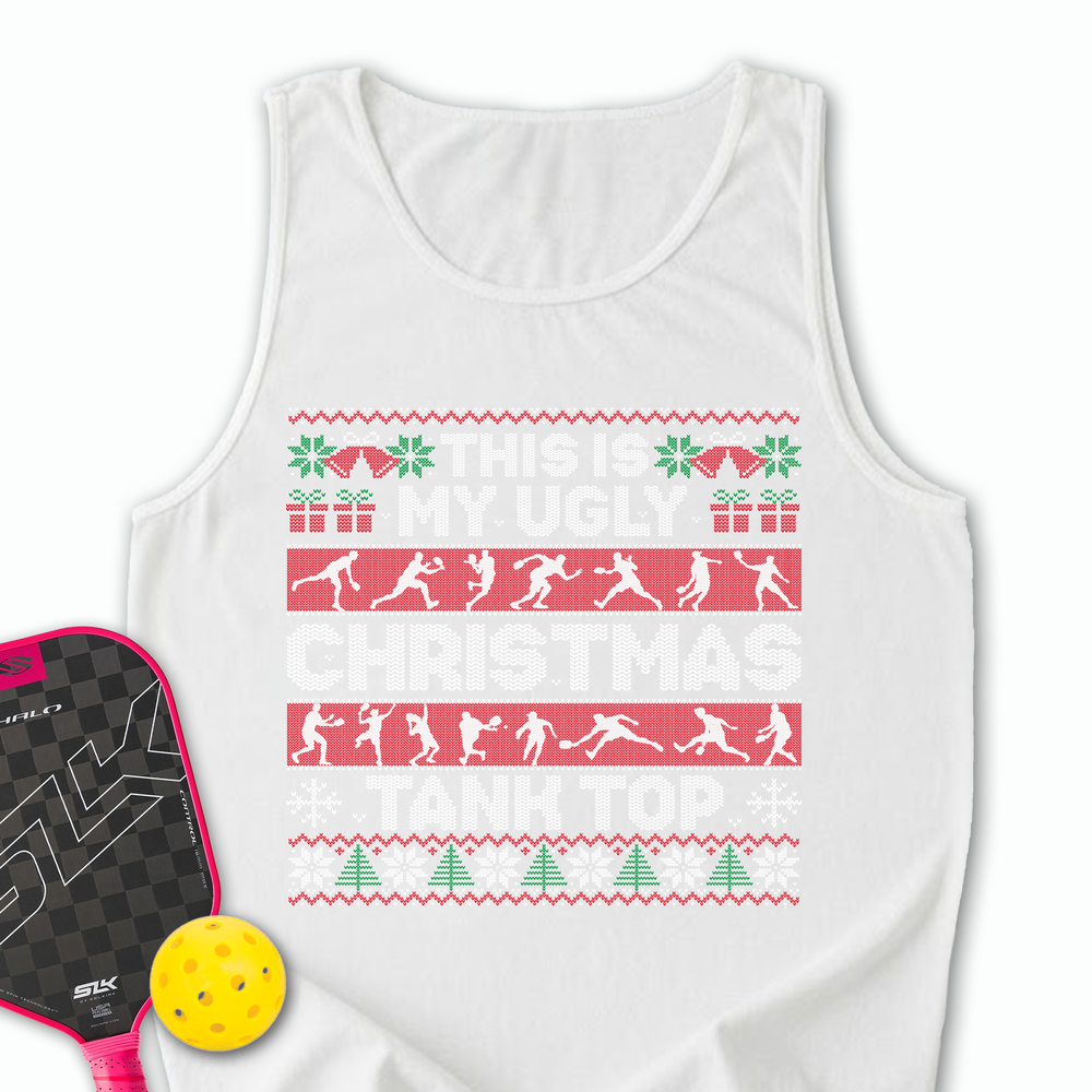 This Is My Ugly Christmas Sweater Tank Top - Picklechillz