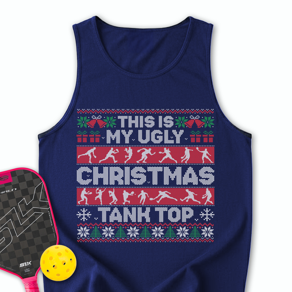 This Is My Ugly Christmas Sweater Tank Top - Picklechillz