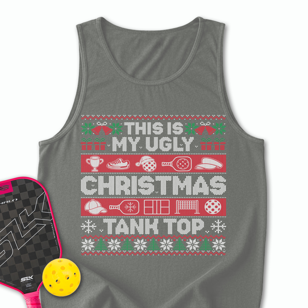 This Is My Ugly Christmas Sweater Tank Top - Picklechillz