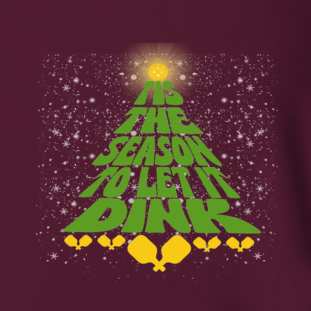 Tis The Season To Let It Dink Unisex T-Shirt - Picklechillz