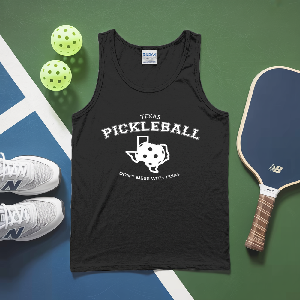 Don't Mess With Texas Pickleball Tank Top - Picklechillz